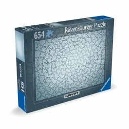 Ravensburger 12000071 Puzzle Krypt Silver Monochrome Challenge 654 Piezas para Adultos y Jóvenes +14 Años