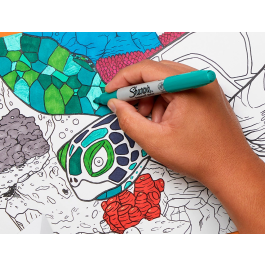 Sharpie Rotulador Permanente Fino Blister 12 Unidades Colores Surtidos