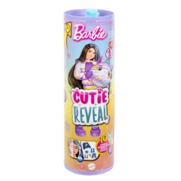 Barbie HRK39 Cutie Reveal Sueños Colores Muñeca con Disfraz de Cebra y Accesorios Sorpresa