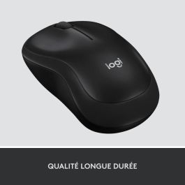 Logitech M220 Silent Ratón Inalámbrico USB 2.4GHz Óptico 1000 dpi 18 Meses Batería Charcoal Compatible con Windows Mac