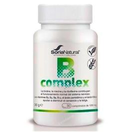 SORIA NATURAL B Complex 100Mg 30 Comprimidos. Vitaminas B para Reducir Cansancio, Fatiga y Función Nerviosa. Vegano y Sin Gluten Precio: 12.4999996. SKU: B1GS2PTY35