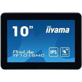 iiyama TF1015MC-B3 Monitor Táctil 10.1" HD (1280x800) IPS Multi-Touch HDMI DP USB Negro