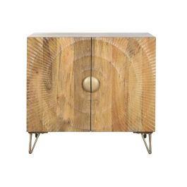 Aparador Home ESPRIT Dorado Natural Metal Madera de mango 81 x 45 x 75 cm Precio: 460.68999977. SKU: B193CZC63B