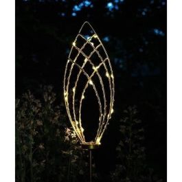 Garden Id 70703455 Linterna solar Epi Gold Ø11 h81 cm Autonomía 6-8h Batería AAA recargable Garden Id 70703455 Linterna solar Epi Gold Ø11 h81 cm Autonomía 6-8h Batería AAA recargable