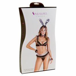 Disfraz Erótico S Pleasures Negro/Plateado Talla única Precio: 28.49999999. SKU: B1E7W74XC9