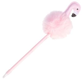 Creatrice de Genie Bolígrafo Flamenco/Unicornio My Funny Papet con Pompón Tinta Azul