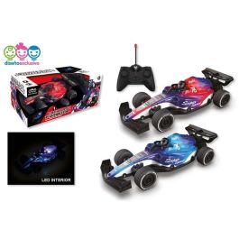 Coche radio control fórmula 1 con luces led 25x12x7cm - modelos surtidos Coche radio control fórmula 1 con luces led 25x12x7cm - modelos surtidos