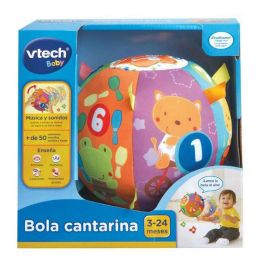 Pelota bola cantarina con diferentes texturas, 15 melodías y 5 canciones 18 cm Pelota bola cantarina con diferentes texturas, 15 melodías y 5 canciones 18 cm