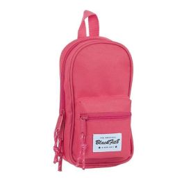 Plumier Escolar Safta Blackfit8 -'Fresa-' Mochila Con 4 Portatodos Vacios 120x50x230 mm