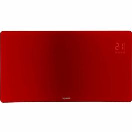 Radiador de cristal Wi-Fi inteligente - SENCOR - SCF 4742RD - 2400 W - 2 niveles - Termostato - Rojo