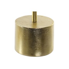 DKD Home Decor Decoración Colonial Gris Claro Blanco 10 x 51 x 10 cm Resina Cuerno Madera Metal