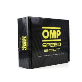 Omp Juego 20 Tornillos Desplazantes Llantas M12x1.25 Conico Largo 32mm Llave 17-19 Negro OMPS09771201