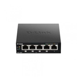 D-Link Switch DGS-1005P 5 Puertos Gigabit RJ-45 10/100/1000 PoE 60W