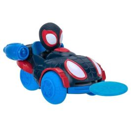 Jazwares Coche Spidey Lanza Discos 10 cm - Modelos Surtidos