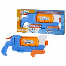 Nerf Super Soaker Flip Fill Lanzador de Agua con 4 Patrones de Disparo y Llenado Rápido, Juguetes para Mayores de 6 Años