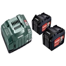 Metabo Paquete de Energía con 2 Baterías 5.2 Ah y Cargador ASC 30-36