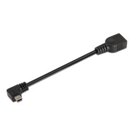 AISENS - CABLE USB 2.0 OTG ACODADO, TIPO MINI B/M-A/H, NEGRO, 15CM Precio: 0.58999963. SKU: B12GF955Q6