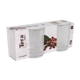 La Mediterranea Set 2 Mugs "Tera" 250 ml – Juego de 2 tazas de café (24 Cajas)