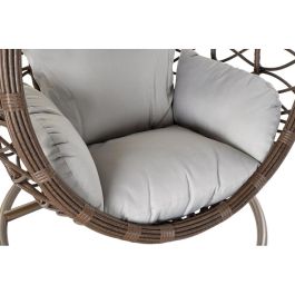 Sillon Colgante Terraza Y Jardin DKD Home Decor Marron Gris 78 x 120 x 100 cm