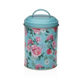 Bote Versa Azul Flores Precio: 7.79000057. SKU: B1HCN53FQN