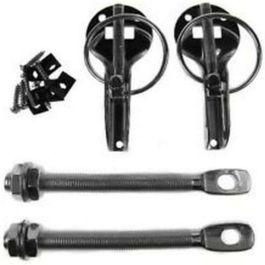 Omp Cierre De Capot Negro OMPEB0-0492-071, Cierre en Acero con Anilla de Seguridad y Guía de Aluminio, Disponible en Azul, Rojo y Plata Precio: 28.78999948. SKU: B16RK5K6HS