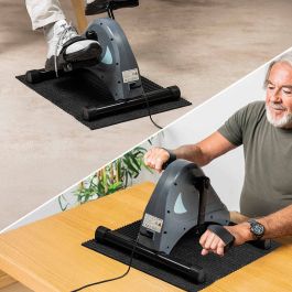 Pedaleador Eléctrico Asistido para Piernas y Brazos con Esterilla y Mando Velora 3000 InnovaGoods