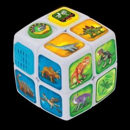 Cubo mágico dinoaventuras. con 3 modos de juego y más de 200 frases. 11,5x11,5x21,6cm