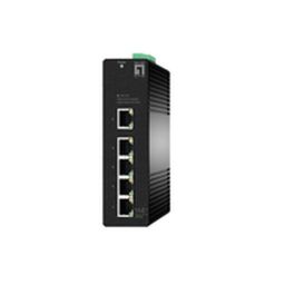 LevelOne IGS-2105 Switch Gestionado L2 Industrial 5 Puertos Gigabit Ethernet RJ45 IP30 -40°C a 75°C Negro