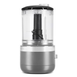 Kitchenaid 5KFCB519 EDG Picadora de Alimentos Inalámbrica Gris Marengo con Batería de 12V y Bol de 1.18L