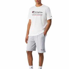 Camiseta de Manga Corta Hombre Champion Champion SS Blanco L