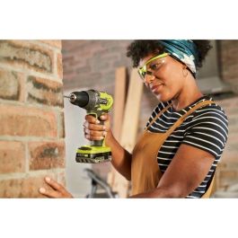 Taladro atornillador de impacto inalámbrico - RYOBI - 18 V - Con bolsa, accesorios, batería y cargador Taladro atornillador de impacto inalámbrico - RYOBI - 18 V - Con bolsa, accesorios, batería y cargador