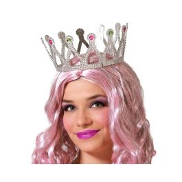 Corona Plateada Fantasía para Reina o Rey Mujer Adulta - Accesorio para Fiestas y Disfraces Precio: 1.49999949. SKU: B1GASWC62E