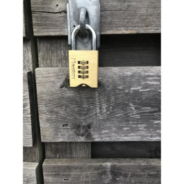 Master Lock Candado de combinación Latón macizo 50 mm 651EURD