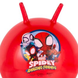 Pelota Saltarina Spidey Ø 45 cm Rojo (10 Unidades)