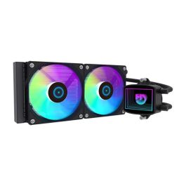Hiditec LDCR10004 Sistema Refrigeración Líquida LQ240 Negro 2x120mm ARGB PWM FDB, compatible Intel LGA 1700/1200 y AMD AM5/AM4 Precio: 78.49999993. SKU: B1CB5332JP