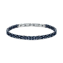 Pulsera Hombre Sector SAFR28 Acero 22 cm Plateado