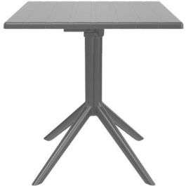 Mesa Terraza Y Jardin DKD Home Decor Gris 70 x 75 x 70 cm