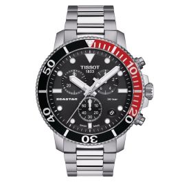 Reloj Hombre Tissot SEASTAR 1000 CHRONOGRAPH (Ø 45 mm) Precio: 755.49999965. SKU: B167NL5B3K