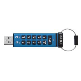 Kingston 16GB IronKey Keypad 200, FIPS 140-3 Lvl 3 AES-256 Hardware Encrypted Kingston 16GB IronKey Keypad 200, FIPS 140-3 Lvl 3 AES-256 Hardware Encrypted