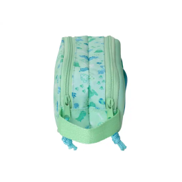 Portatodo Doble Safta Menta 21 x 8 x 6 cm 3D