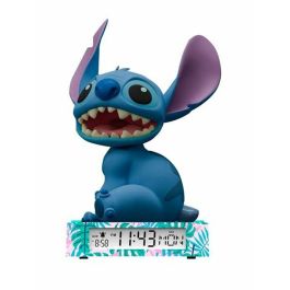 KIDS LICENSING Lámpara 3D Despertador Stitch Disney