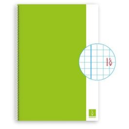 Bloc Escolofi Basic Tapa Dura A4 80H Cuadric.4X4 80G Con Margen Verde Claro 5 unidades Precio: 22.49999961. SKU: B1G8KQEZZH