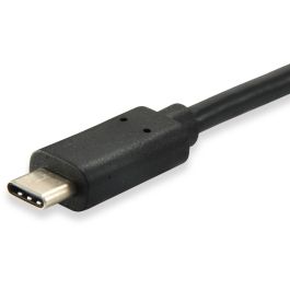 Equip USB 2.0 C-B St/St 1.00m Cable USB 2.0 Tipo C a B Macho/Macho 1m Negro 480 Mbit/s