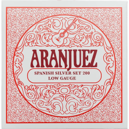 Aranjuez Spanish Silver 200 Juego de Cuerdas Clásica Nylon Tensión Baja Precio: 12.50000059. SKU: B1GP96SD25