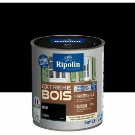 Ripolin RIP3174269034117 Pintura Madera Satinada Alta Protección 10 Años, Negro