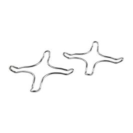 Fackelmann Profesional Soporte reductor para cocina de gas, acero cromado, 12.5x12.5 cm, 2 unid. Precio: 4.49999968. SKU: B17YKT9G8X