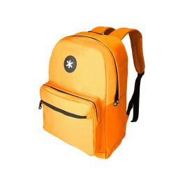 Mochila Antartik Con Asa Y Bolsillo Frontal Con Cremallera Color Mostaza 320x140x430 mm