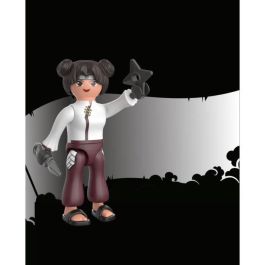 Playmobil Naruto Shippuden Tenten Figura con Kunai y Estrella Arrojadiza