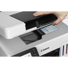Canon MAXIFY GX6550 Impresora Multifunción 3 en 1 A4, Tinta, LAN, WLAN, Dúplex, DADF, Negro/Blanco