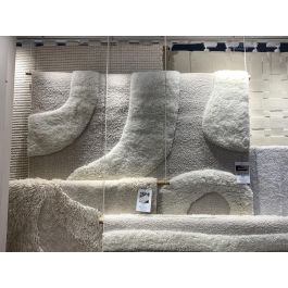 DKD Home Decor Carpets 2c25 Reposapies Boho Crudo 45 x 45 x 45 cm